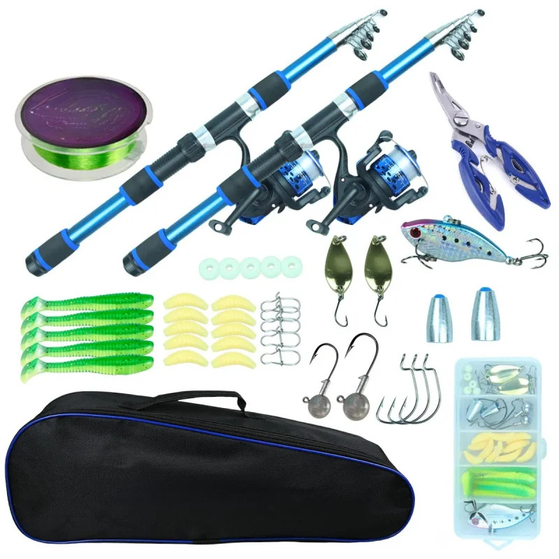 Fishing Equipment Europe - BRAVMACK Set Peralatan Memancing Lengkap dengan