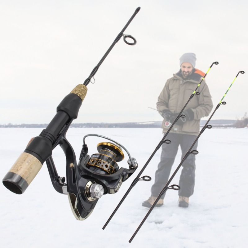 Fishing Equipment Europe - 60Cm 2 Ujung Joran Gulungan Kombo