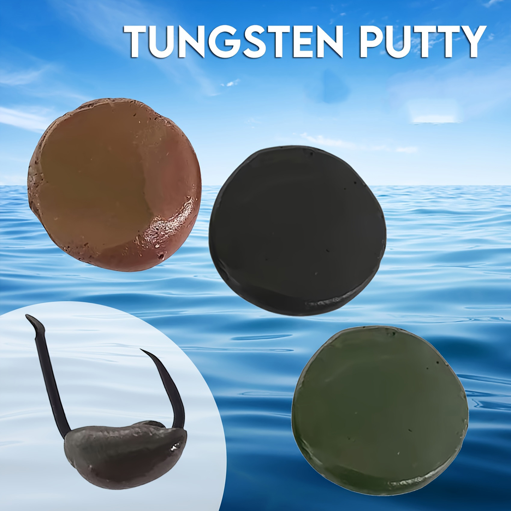 Tungsten Sinkers - Dempul Tungsten 0.5Oz(15G) Tika Sports 1