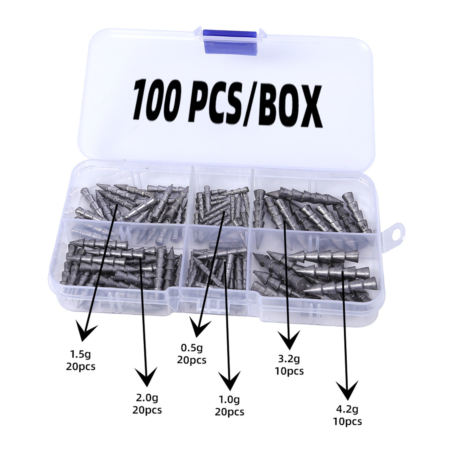 Tungsten Sinkers - Pemberat Pancing Tungsten 100 Kit Neko