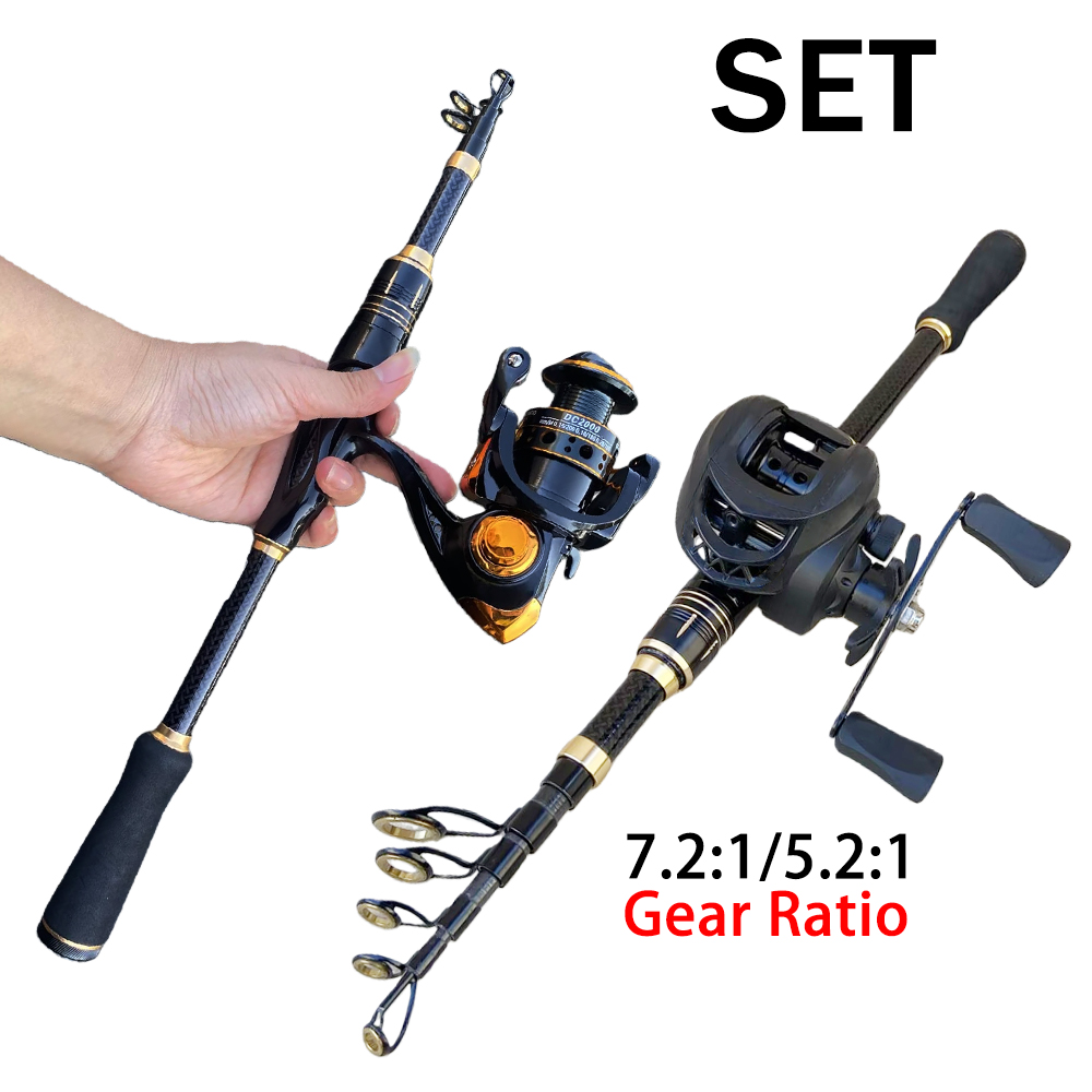 Fishing Equipment Europe - Set Kombinasi Peralatan Pancing, Joran Pancing