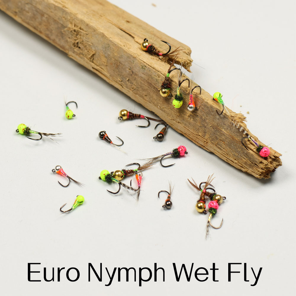 Fishing Equipment Europe - 6PCS Umpan Pancing Perdigon Euro Nymph
