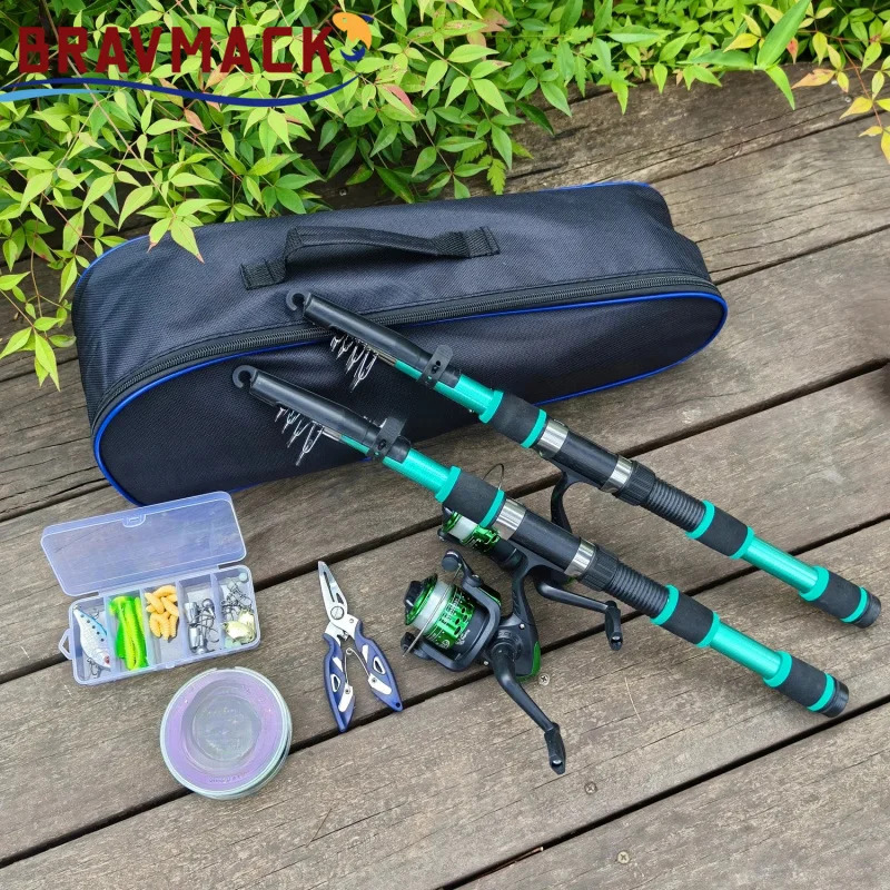 BRAVMACK Set Peralatan Memanci - Fishing Equipment Europe ulasan dan harga