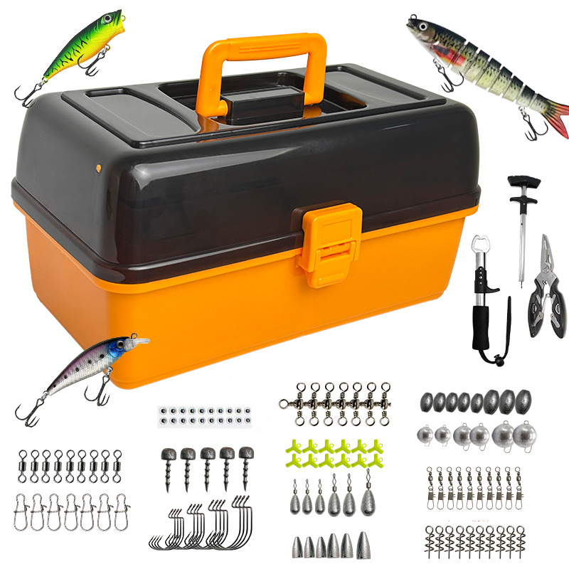 Set Aksesoris Umpan Pancing Lu - Tackle Box ulasan dan harga