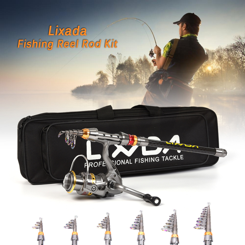 Lixada Set joran pancing dan g - Fishing Equipment Europe ulasan dan harga