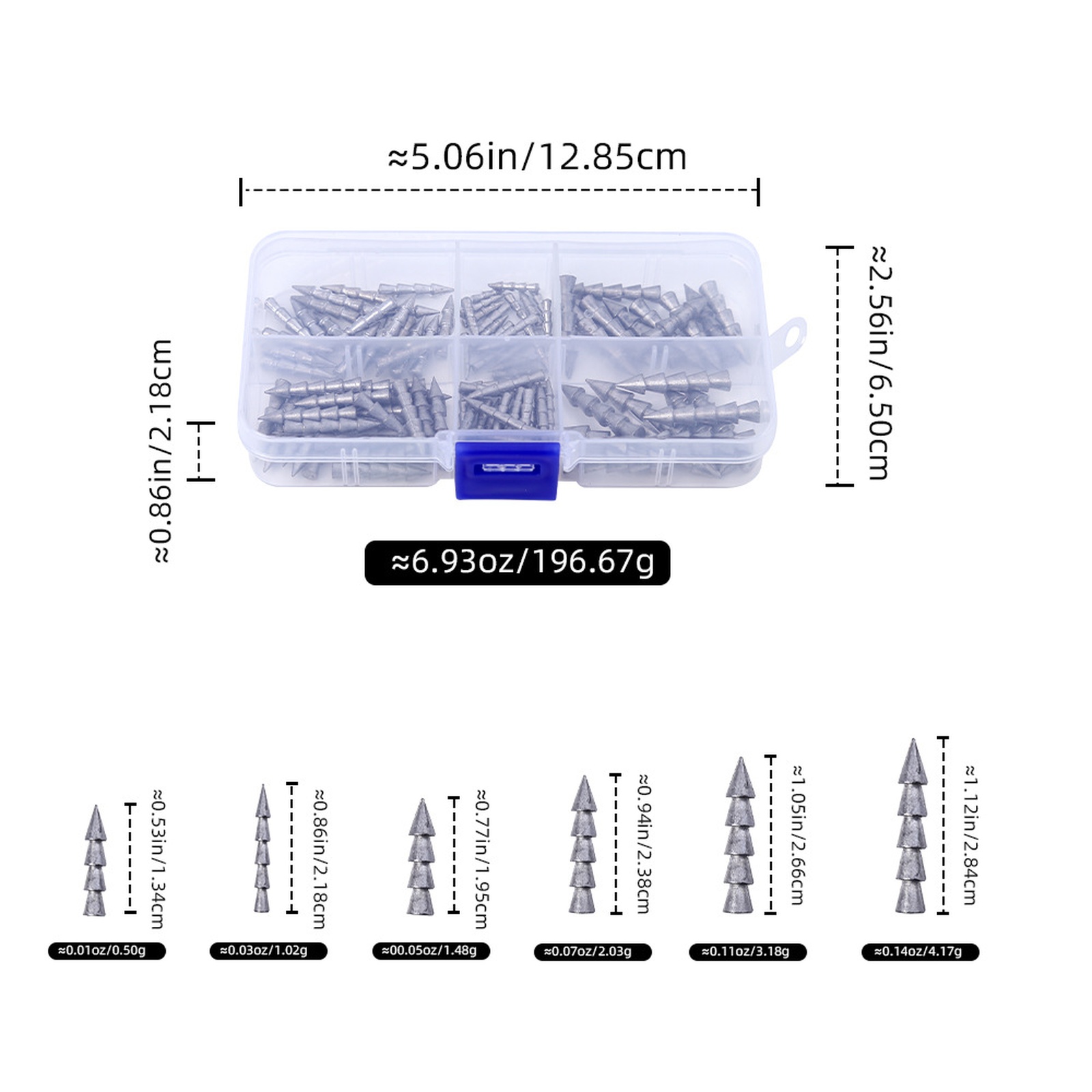 Pemberat Pancing Tungsten 100  - Tungsten Sinkers ulasan dan harga