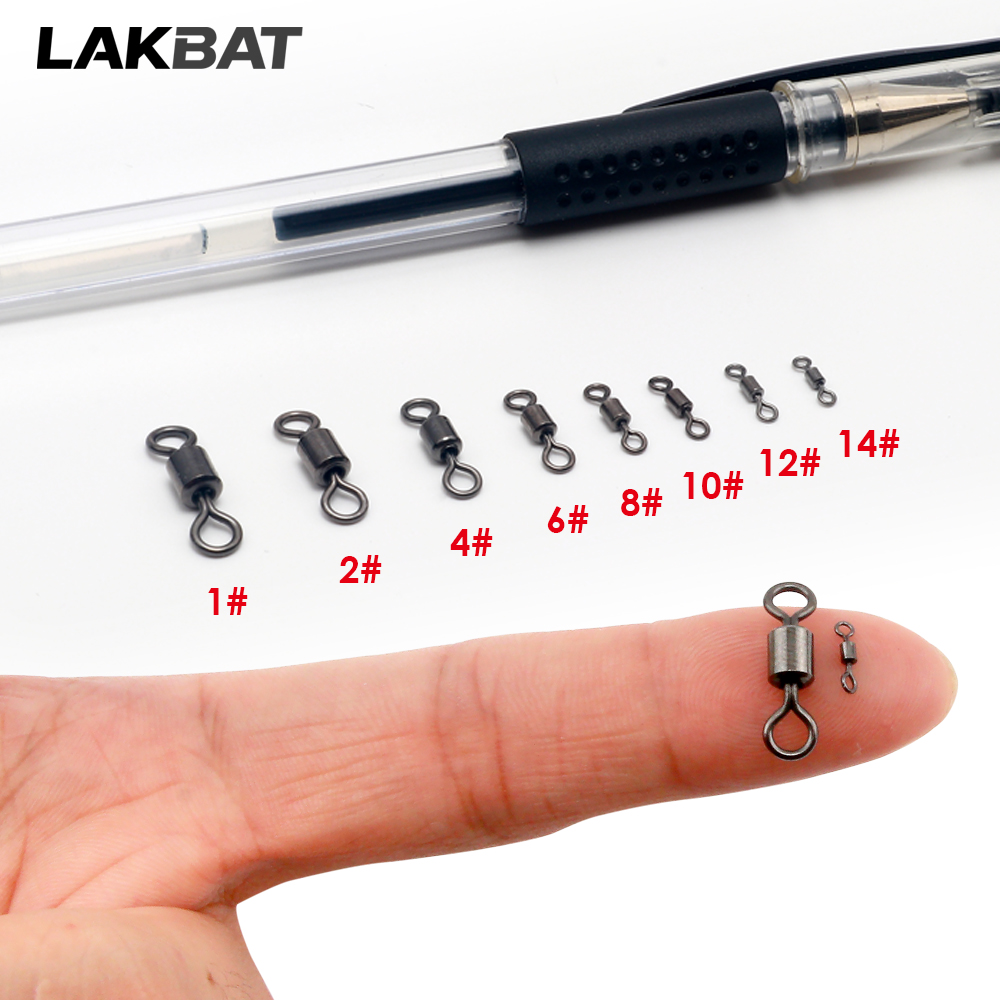 100PCS Konektor Putar Baja Ant - Tackle Box ulasan dan harga