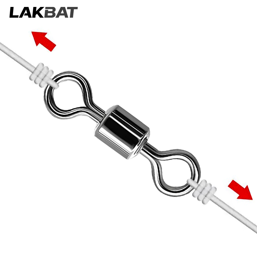 100PCS Konektor Putar Baja Ant - Tackle Box ulasan dan harga