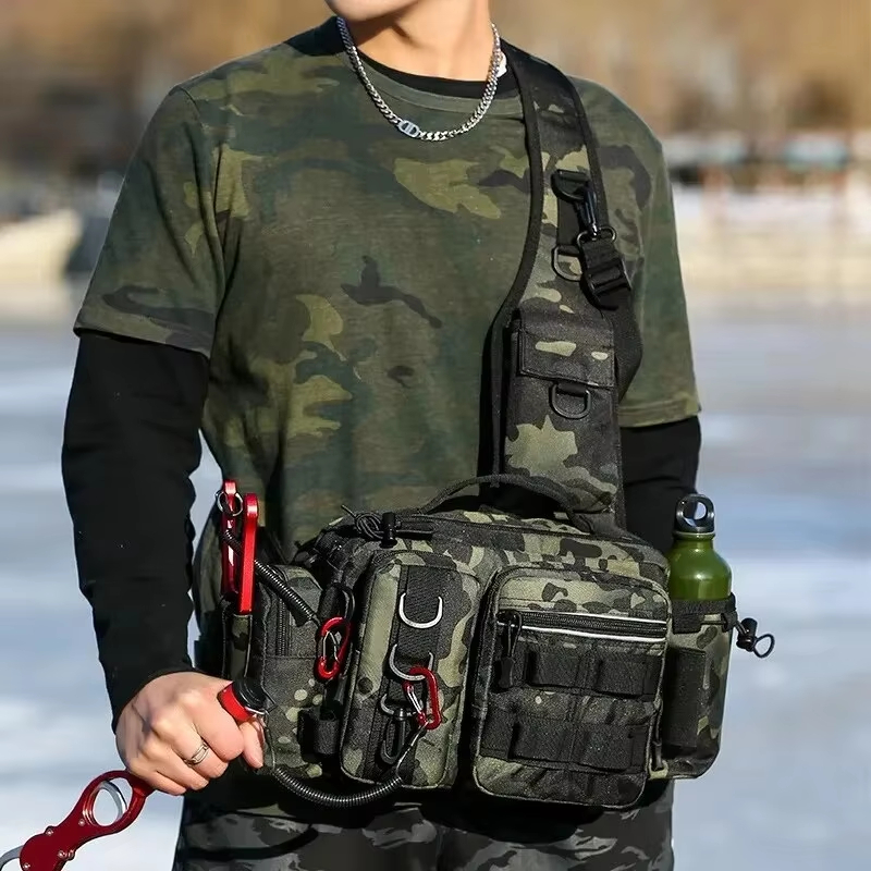 Tas Selempang Pinggang Taktis  - Tackle Box ulasan dan harga