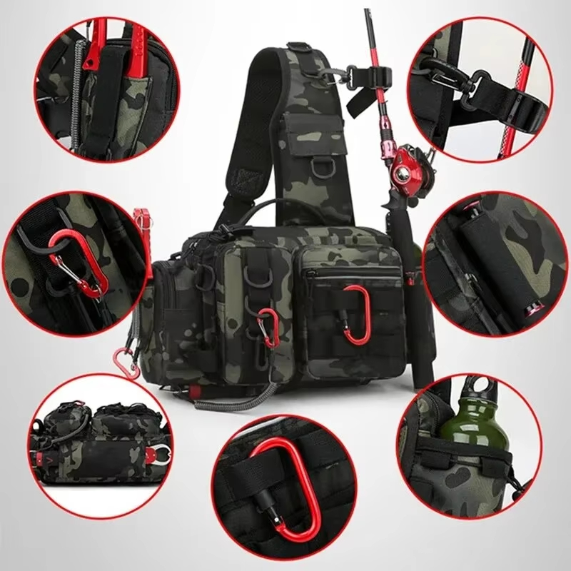 Tas Selempang Pinggang Taktis  - Tackle Box ulasan dan harga