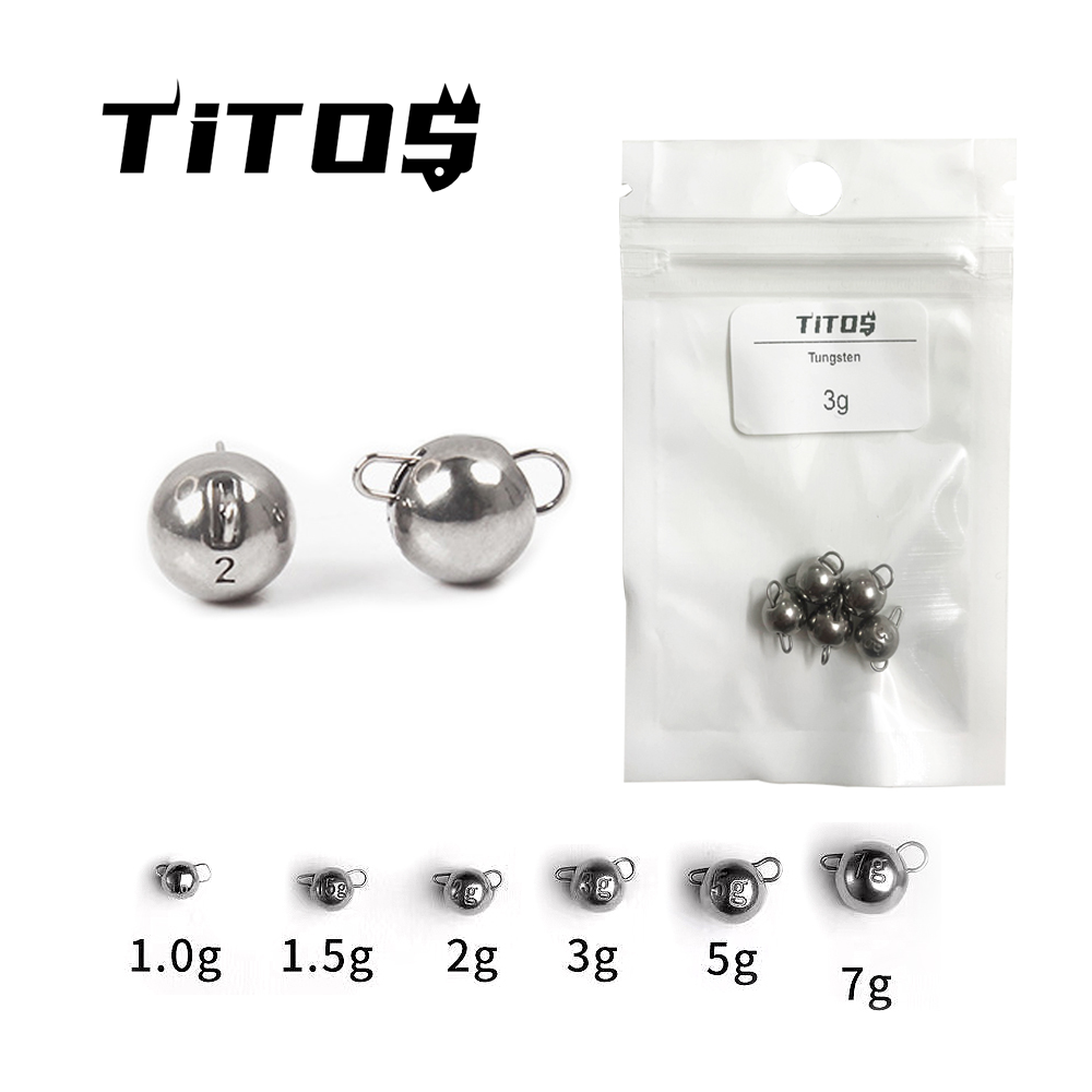 TITOS memancing Tungsten Chebu - Tungsten Sinkers ulasan dan harga