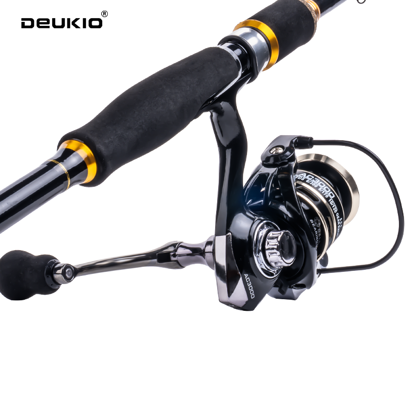 DEUKIO Fishing Rod Reel Combo  - Fishing Equipment Europe ulasan dan harga